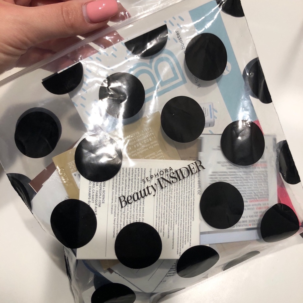 Sample bag from Sephora!